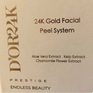 Gold Facial Peel for Radiant Skin